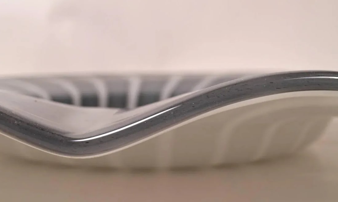 Large Murano Platter Centerpiece Bowl Attributed to Barbini - 6