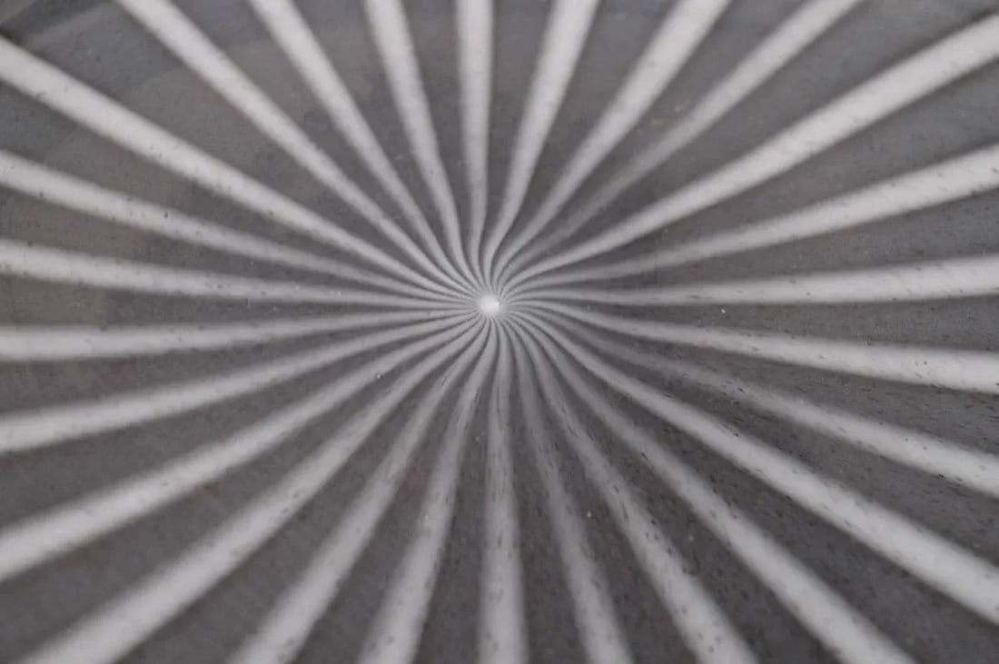 Large Murano Platter Centerpiece Bowl Attributed to Barbini - 7