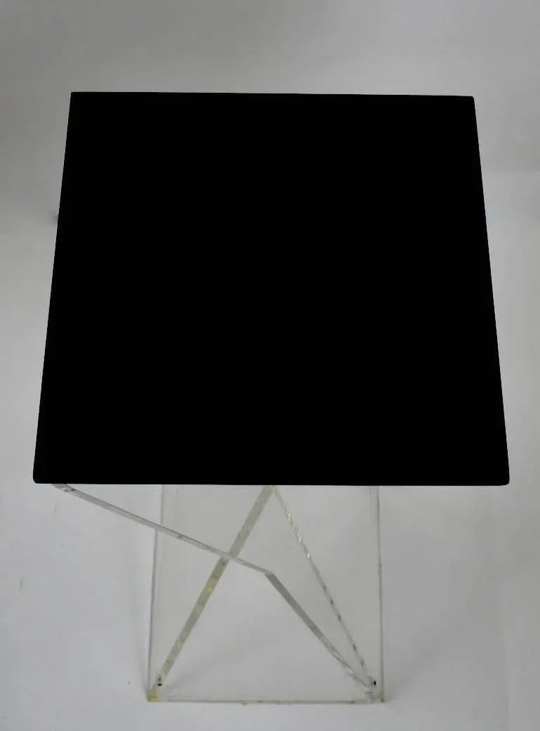 Modernist Lucite Pedestal - 3