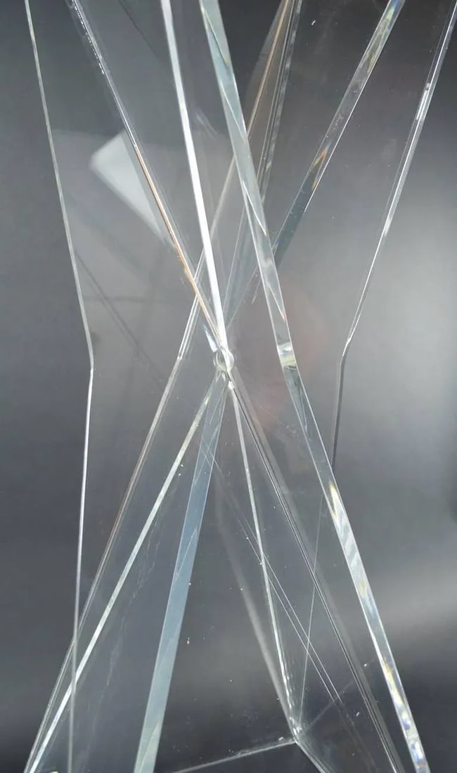 Modernist Lucite Pedestal - 6