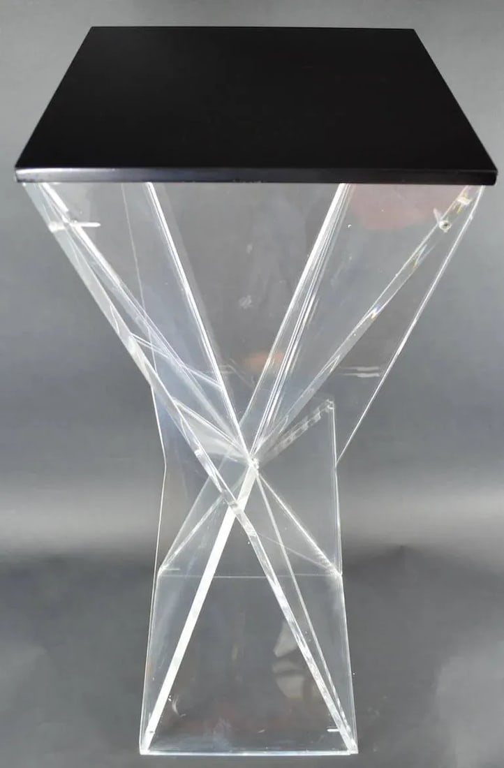 Modernist Lucite Pedestal - 9