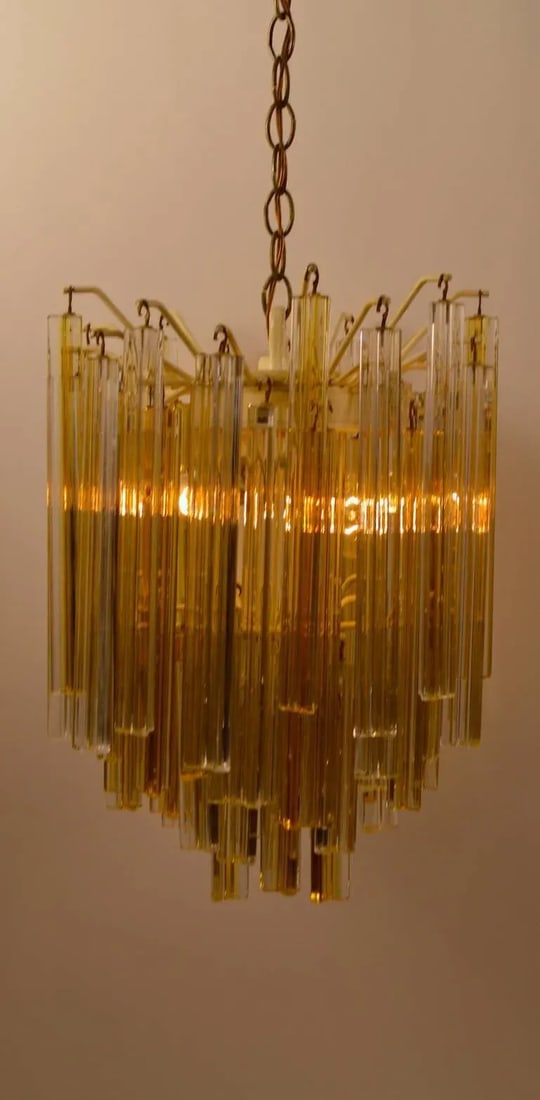 Venini Two-Tone Chandelier - 6