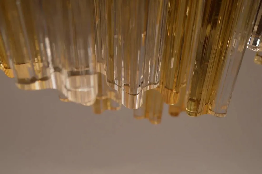 Venini Two-Tone Chandelier - 8