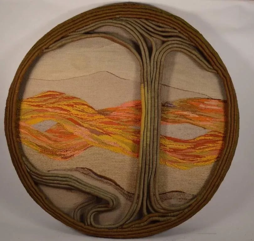 Over Scale Textile Art "Tree of Life" - 2