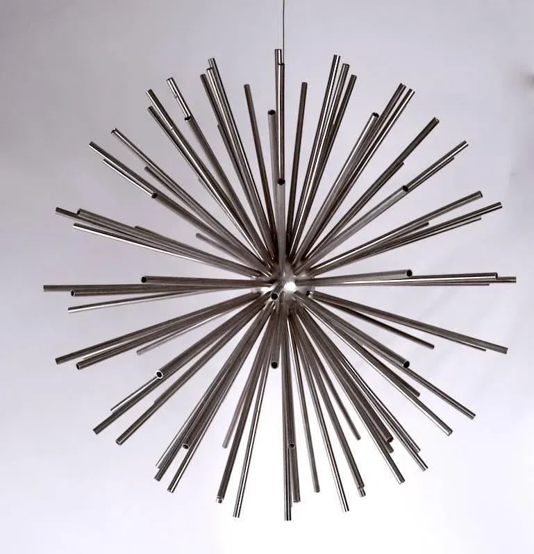 1970s Mid-Century Modern Two Jere Sputnik Sculptures - a Pair - 2