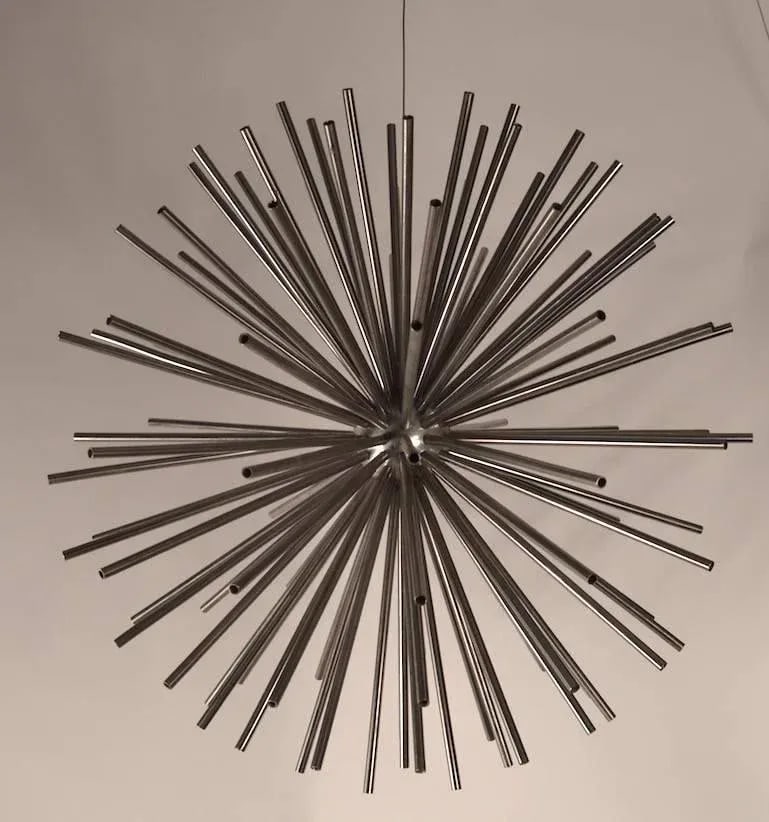 1970s Mid-Century Modern Two Jere Sputnik Sculptures - a Pair - 4