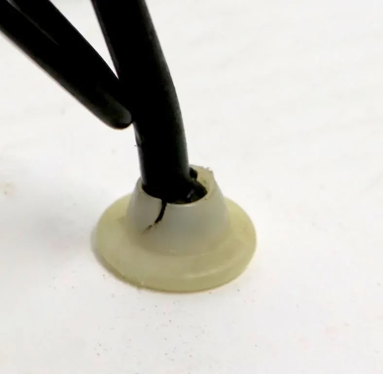 Eames Grey Fiberglass Dsr on Eiffel Tower Base - 10