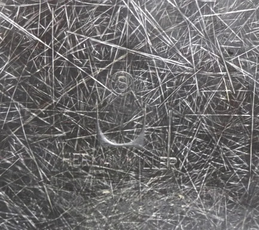 Eames Grey Fiberglass Dsr on Eiffel Tower Base - 8