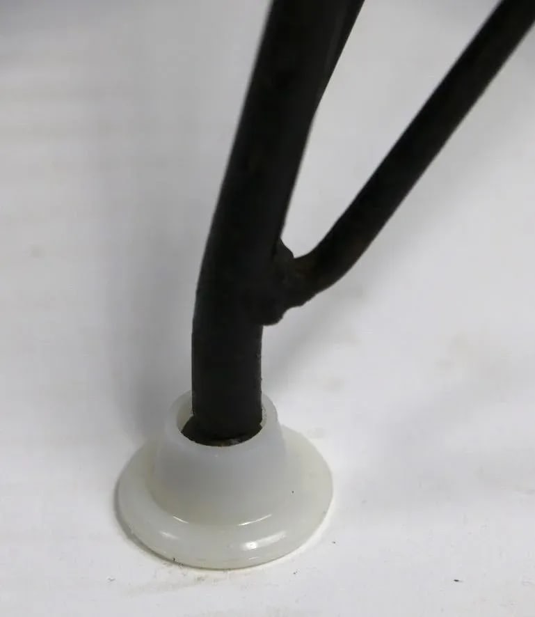 Eames Grey Fiberglass Dsr on Eiffel Tower Base - 9