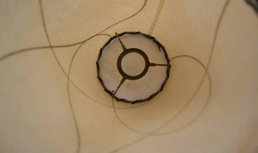 Russel Wright Ceramic Nude Form on Spun Aluminum Base - a Pair - 6