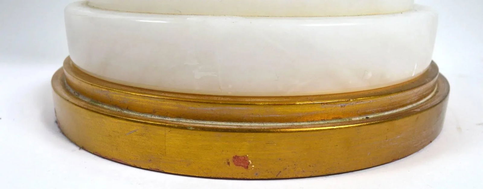 Large Alabaster Lamp by Marbro Co - 10