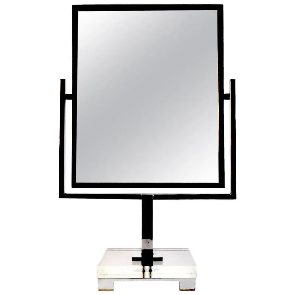 Charles Hollis Jones Mirror Chrome and Lucite - 9