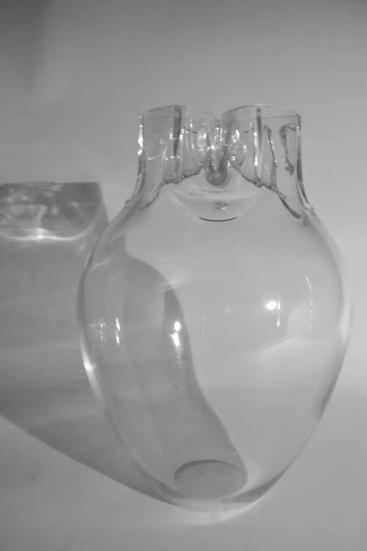 Signed Barbini Murano Glass Vase - 5