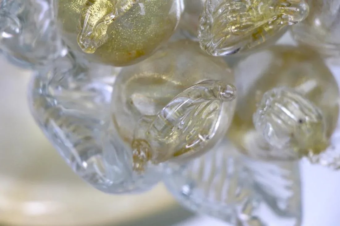 Murano Glass Cornucopia by Barovier and Toso - a Pair - 5