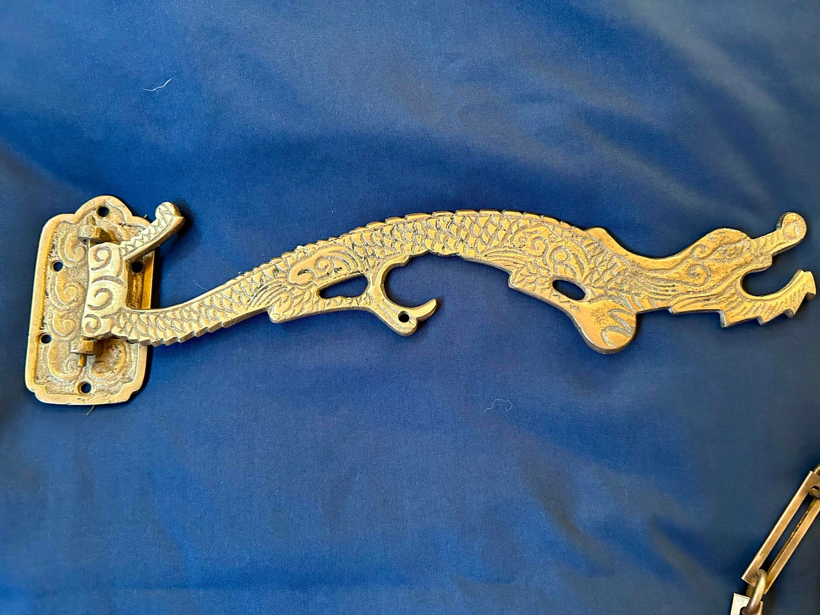 Pair of Antique Mouth-Blown Cranberry Colored Forced Hyacinth Bulb Vases, Brass Hangers for the Vase - 10