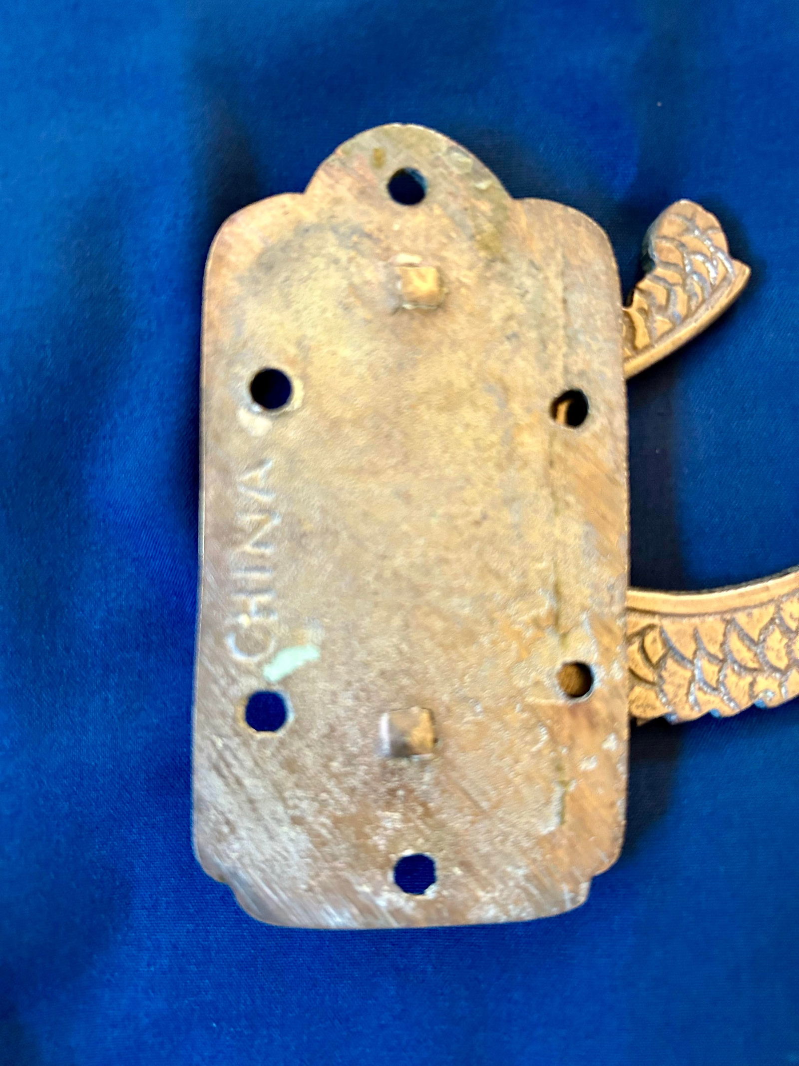 Pair of Antique Mouth-Blown Cranberry Colored Forced Hyacinth Bulb Vases, Brass Hangers for the Vase - 6