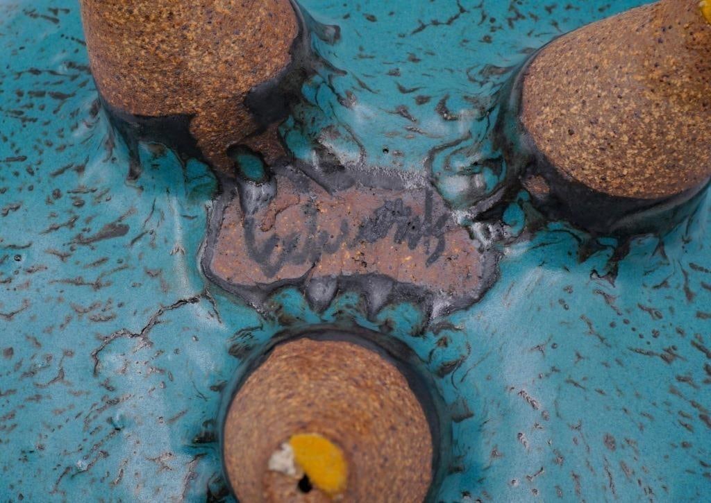 Mid 20th Century Joel Edwards Covered Pottery Bowl - 5