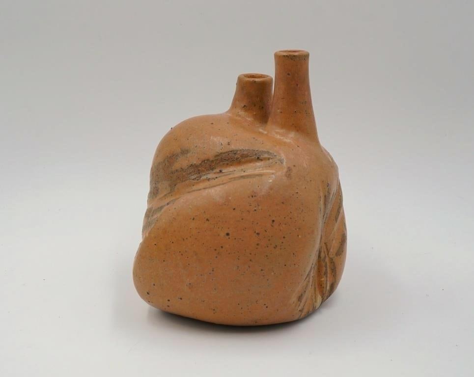 Joel Edwards Pottery Vessel Sculpture Vase - 3
