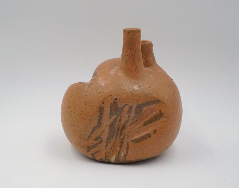Joel Edwards Pottery Vessel Sculpture Vase - 4