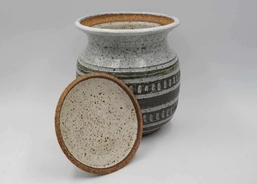 Mid 20th Century Large Joel Edwards Lidded Jar - 3