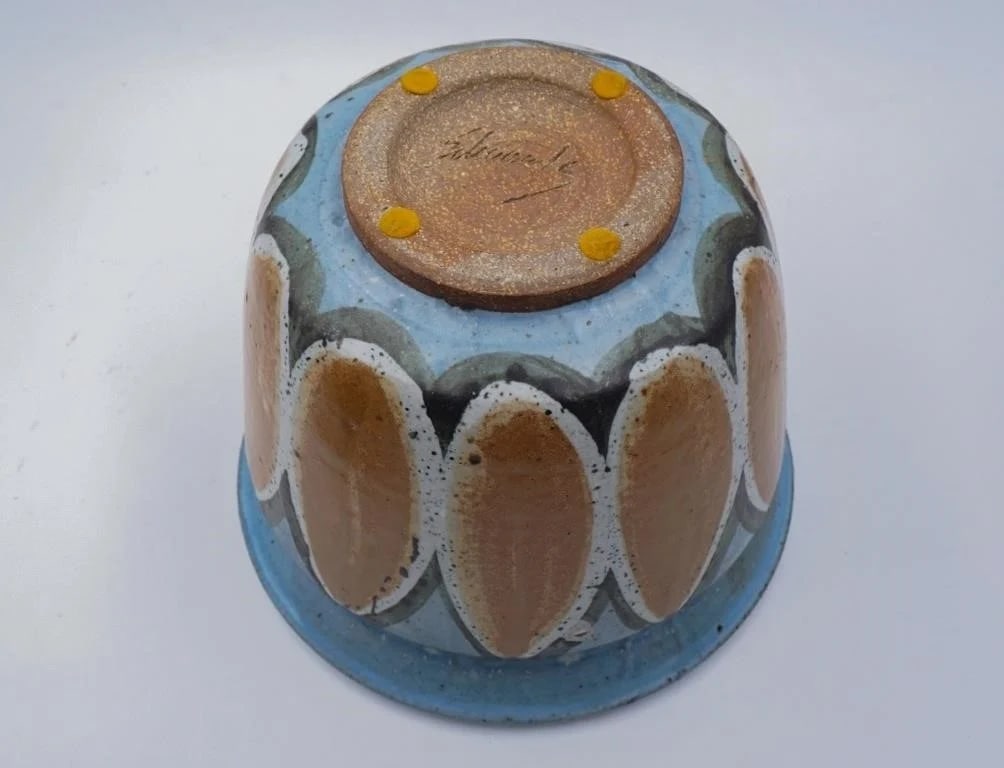 Vintage Mid 20th Century Large Joel Edwards Covered Pot - 10