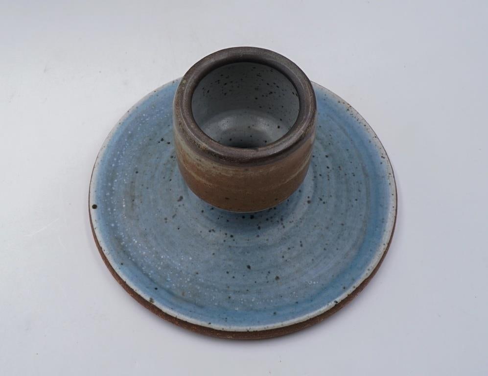 Vintage Mid 20th Century Large Joel Edwards Covered Pot - 9