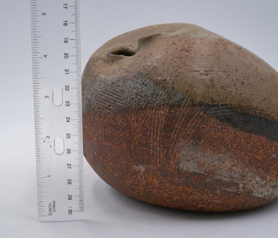 Vintage Joel Edwards Pottery Sculputral Vessel Vase - 6