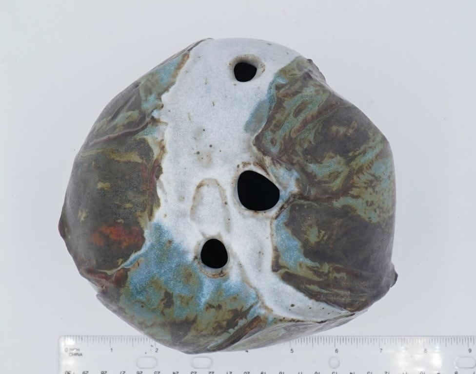 Vintage Joel Edwards Vessel Vase Pottery Sculpture - 7