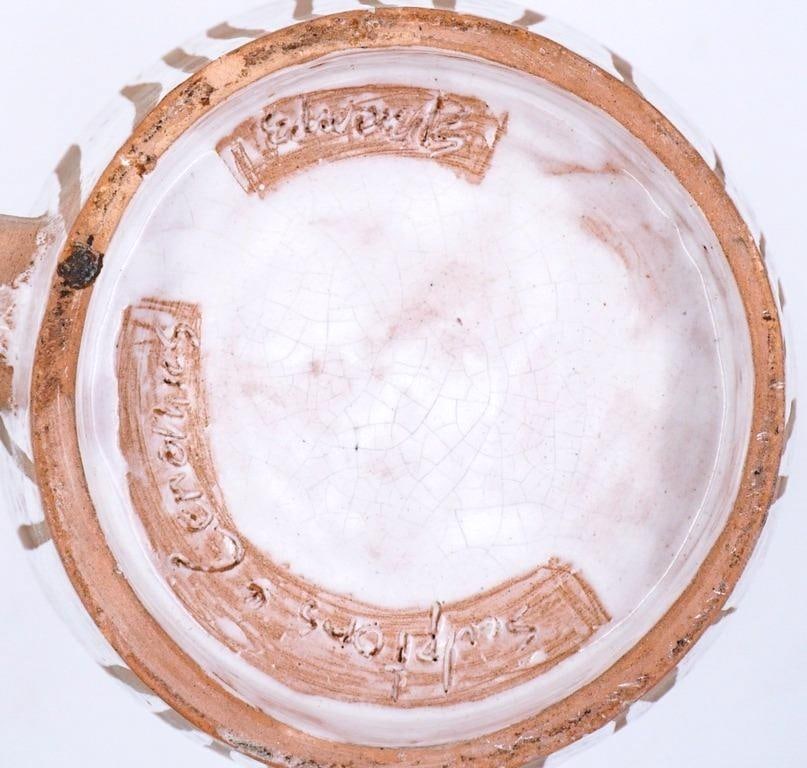 Mid 20th Century Joel Edwards Sculptural Pottery Pitcher - 3