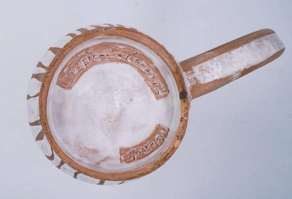 Mid 20th Century Joel Edwards Sculptural Pottery Pitcher - 9