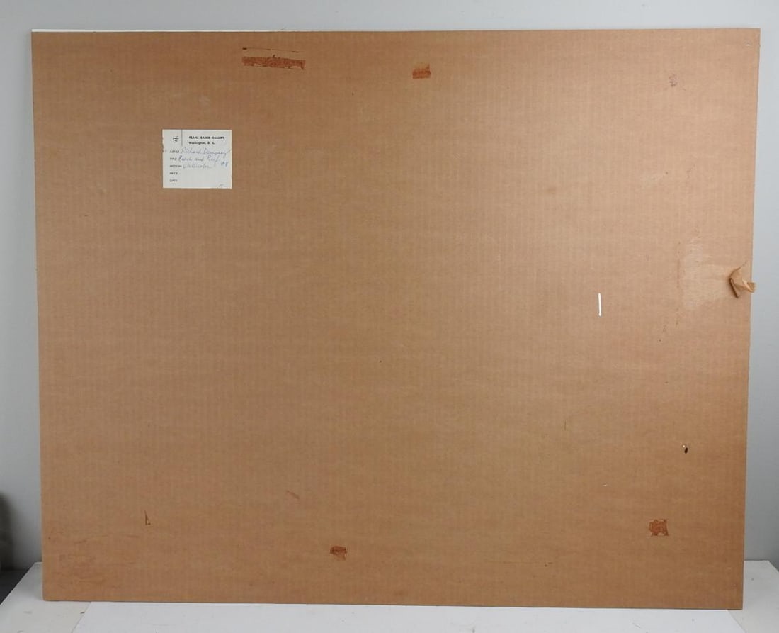 Mid 20th Century Richard Dempsey Abstract Watercolor Painting - 6