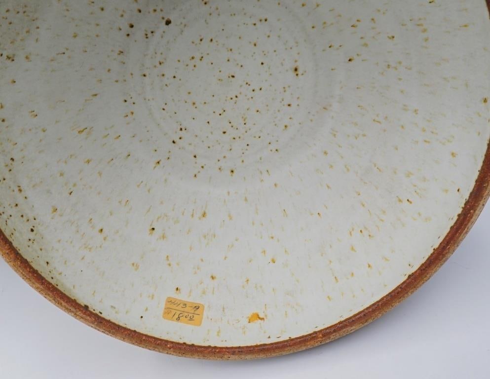 Mid 20th Century Joel Edwards Covered Pottery Bowl Tangine - 4