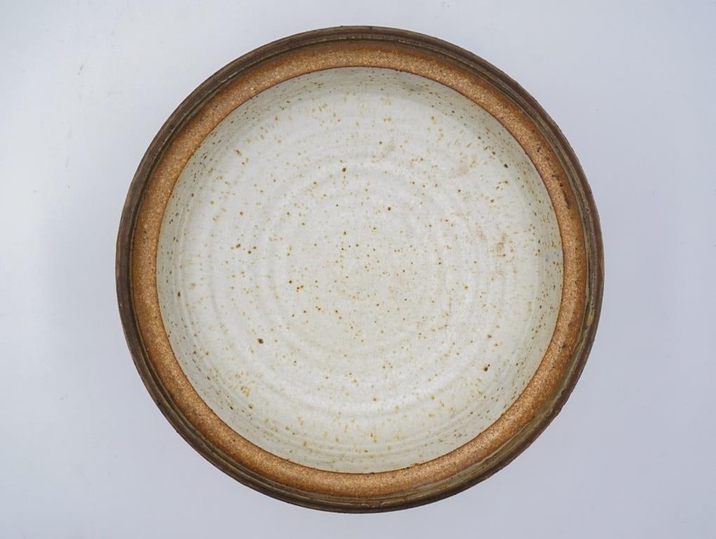 Mid 20th Century Joel Edwards Covered Pottery Bowl Tangine - 7