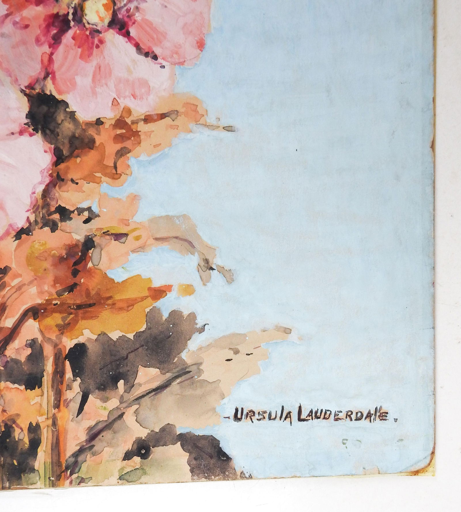 Early 20th Century Floral Ursula Lauderdale Painting - 2