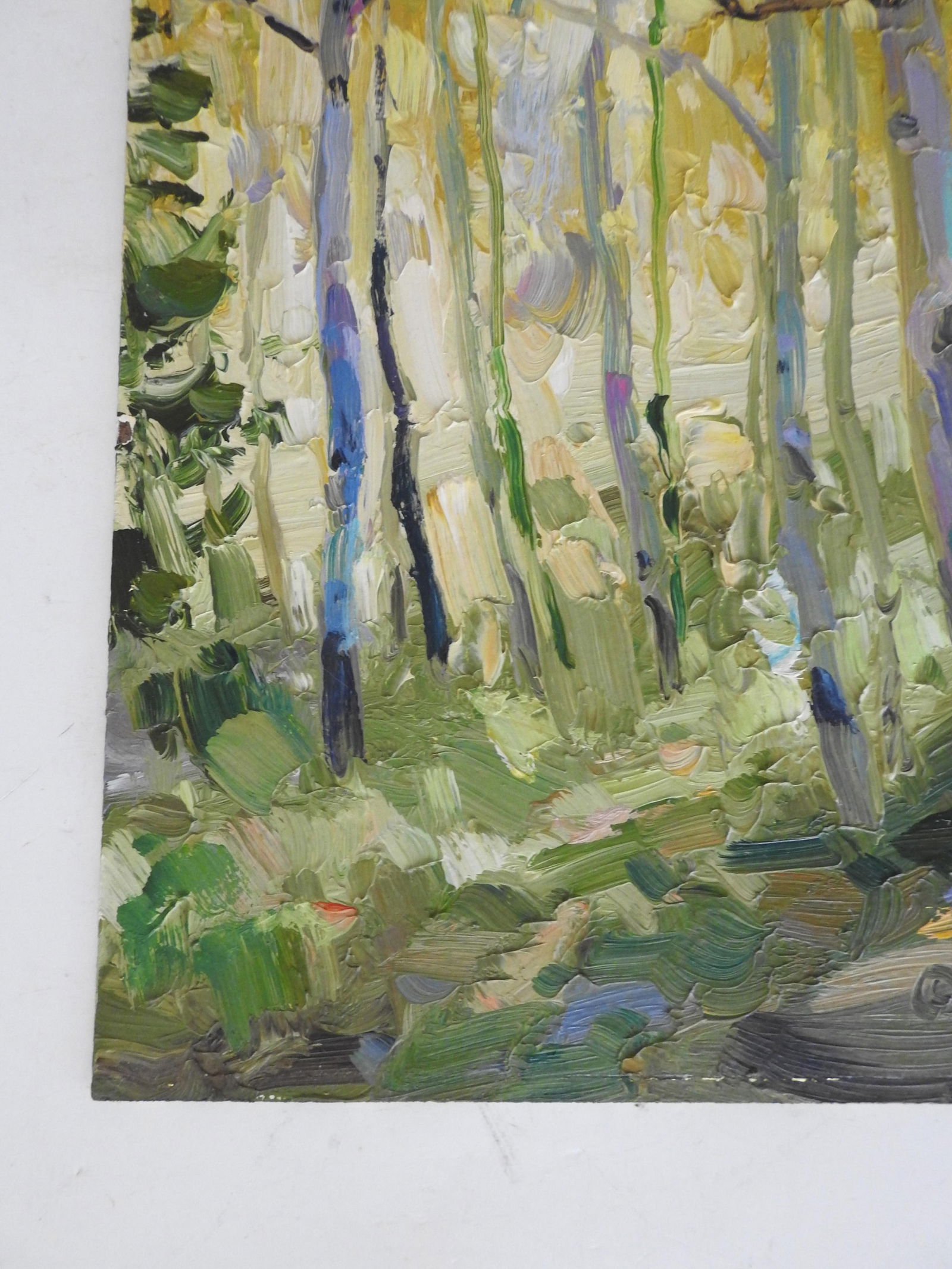 Gregory Packard Mountain Aspens Landscape Painting - 4