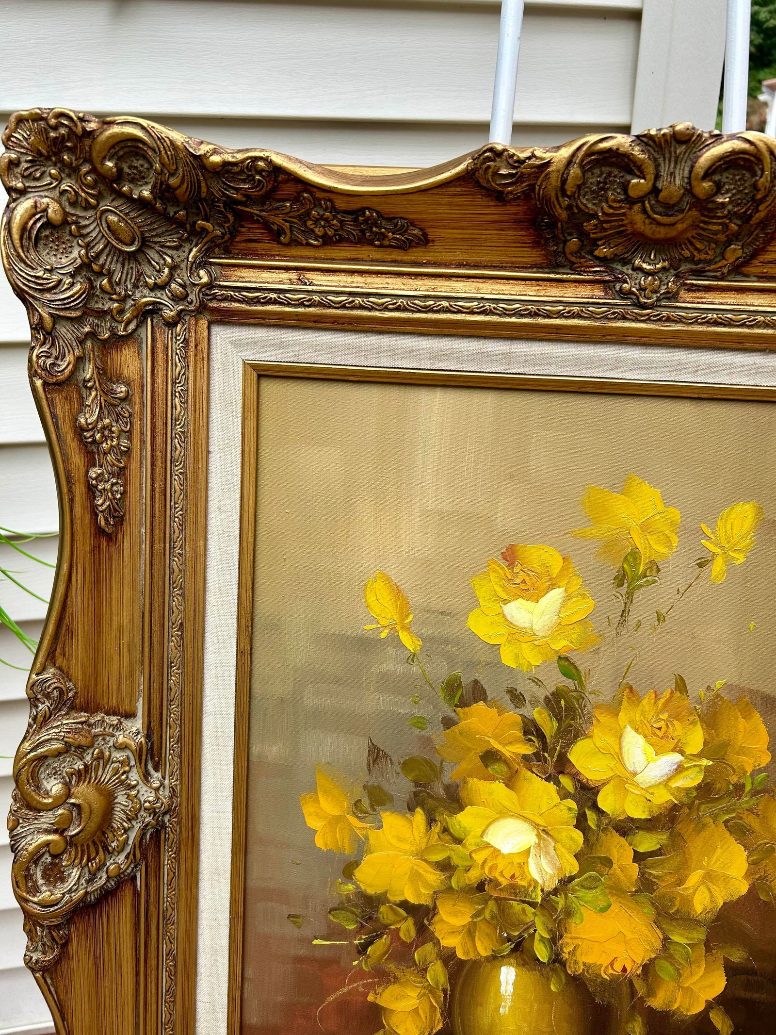 Mid 20th Century Original, Large, Signed, Robert Cox, Floral/Botanical Still Life Bouquet, Oil Paint - 8