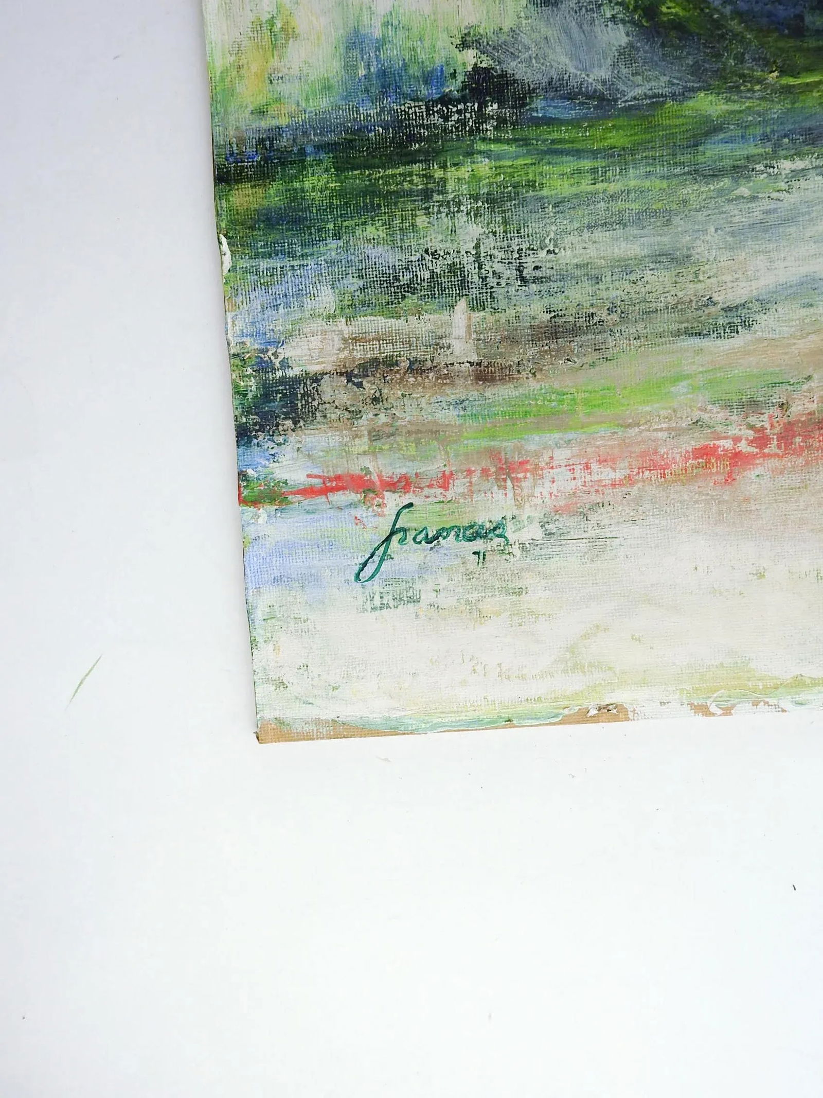 Mid 20th Century Abstract Waves Painting - 2