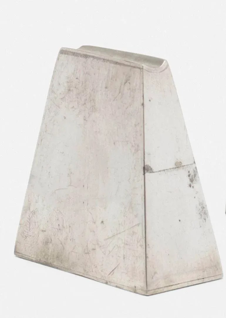 Paul Evans Salt and Pepper Shakers in Pewter, Circa 1955 - 7