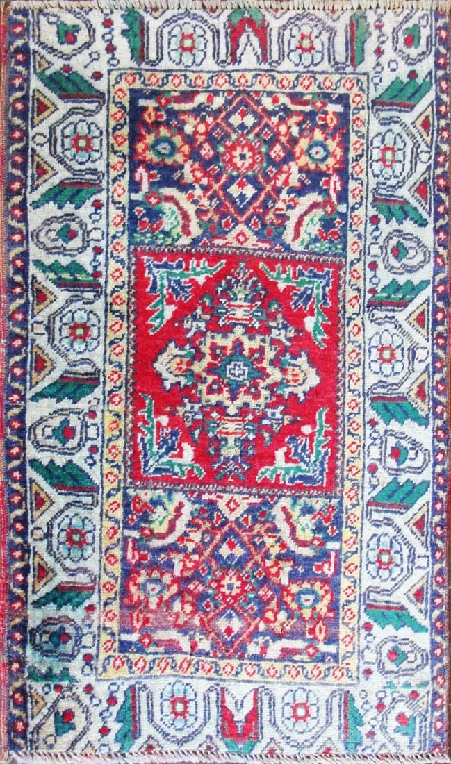 19th Century Antique Turkish Yastik Rug-1"šÃ„Ã´8"šÃ„Ã - 13
