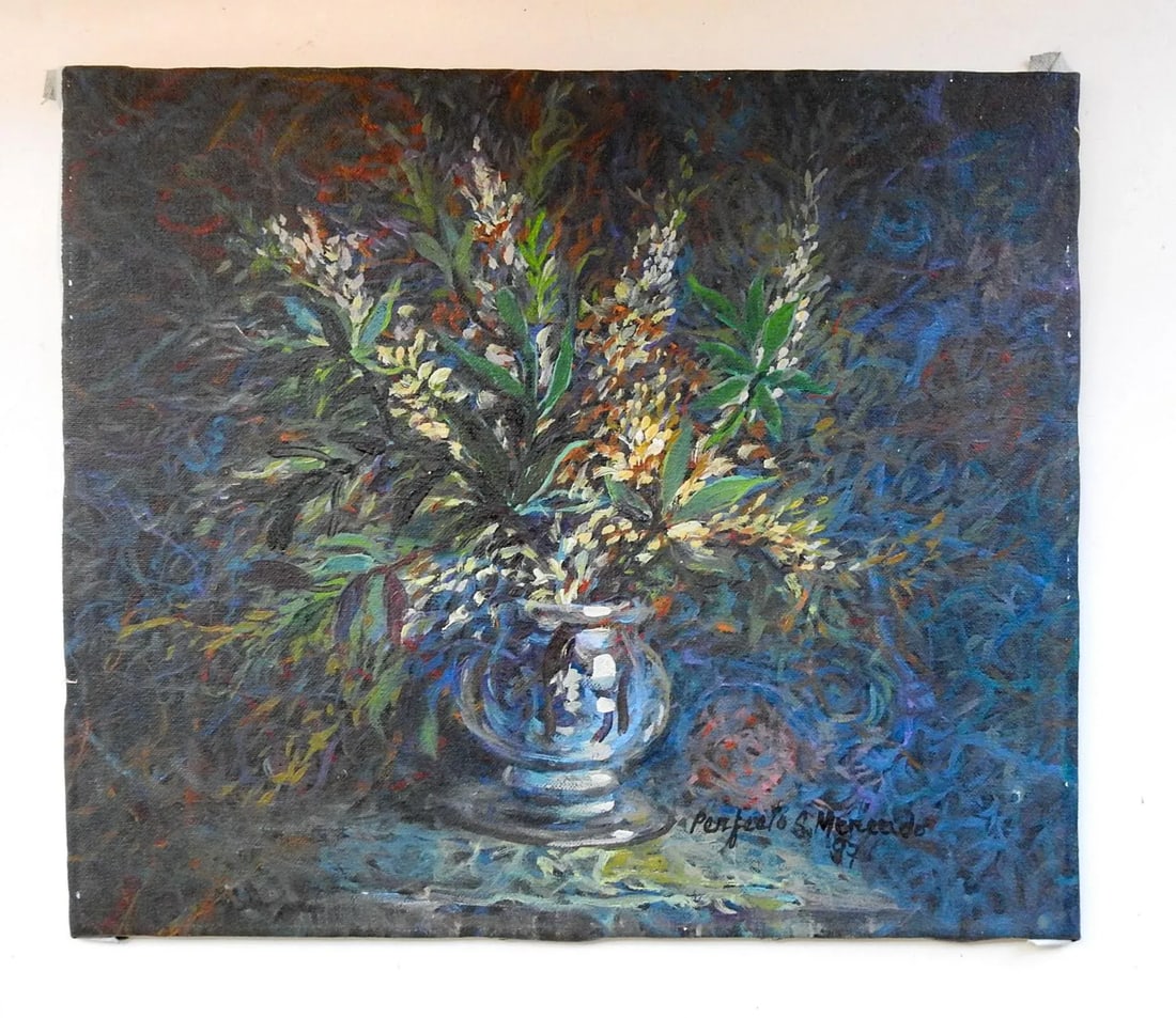 1980s Perfecto Mercado Still Life Painting - 3