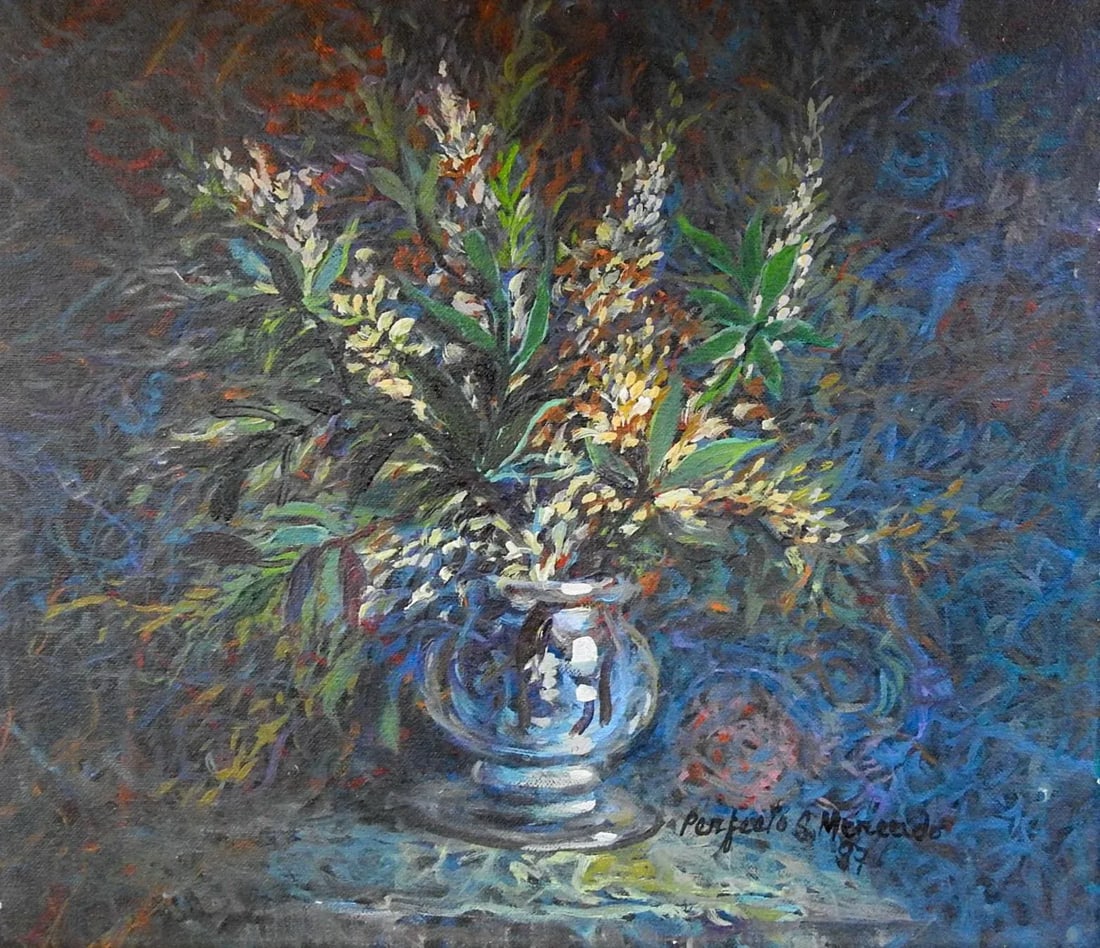 1980s Perfecto Mercado Still Life Painting - 5