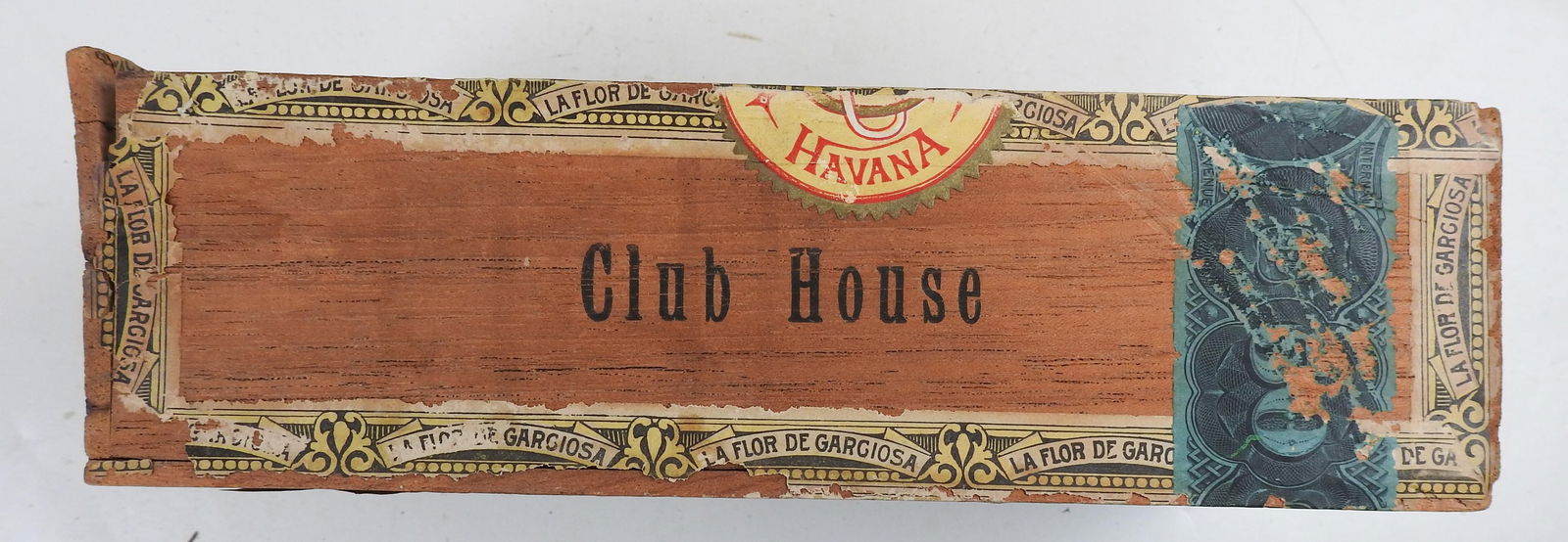 Antique Primative Folk Art Cigar Box Drawers - 8