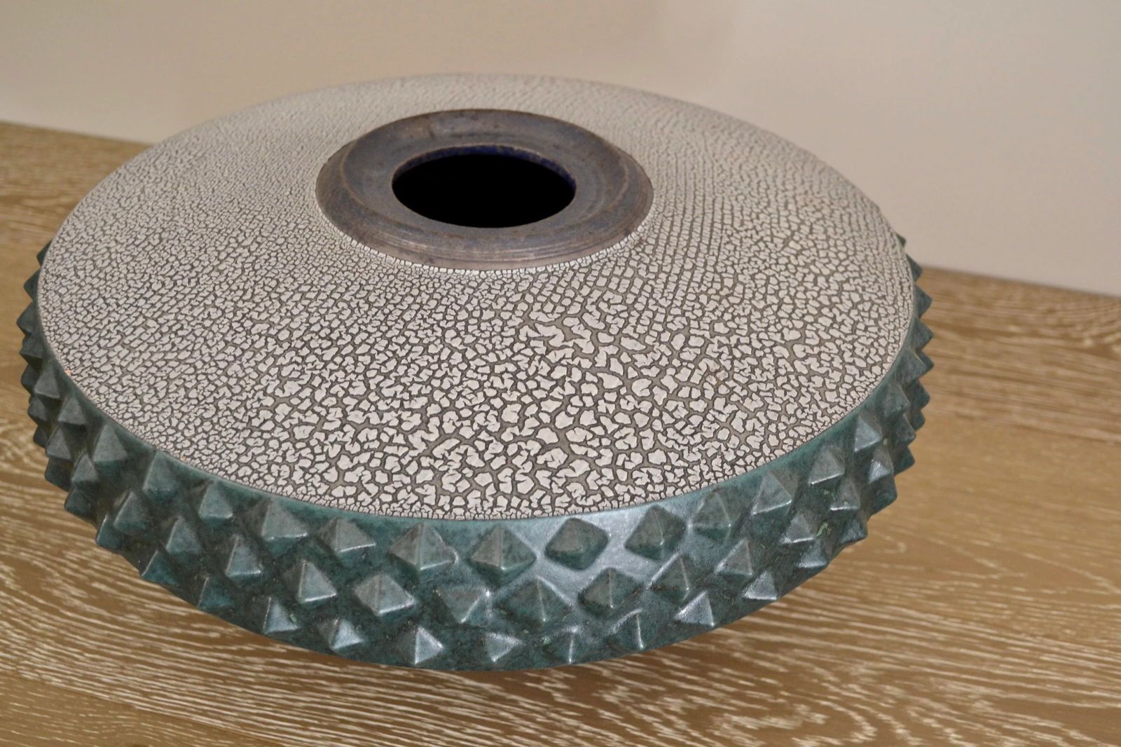 Mid 20th Century Large Modernist Pottery Vessel - 2