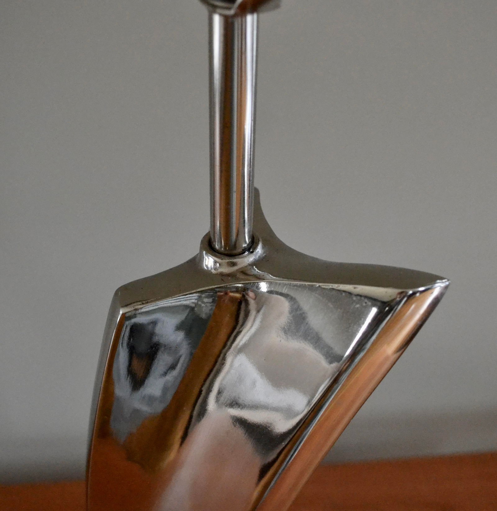 Mid 20th Century Maurizio Tempestini Style Brush Stroke Lamp for Laurel Unmarked - 5