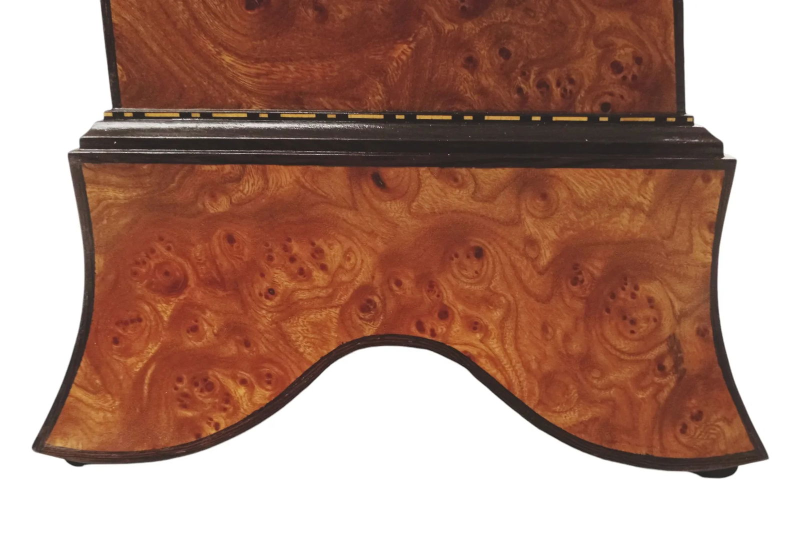 Elm Burl Jazz Inspired Lamp Twisted Variation - 2