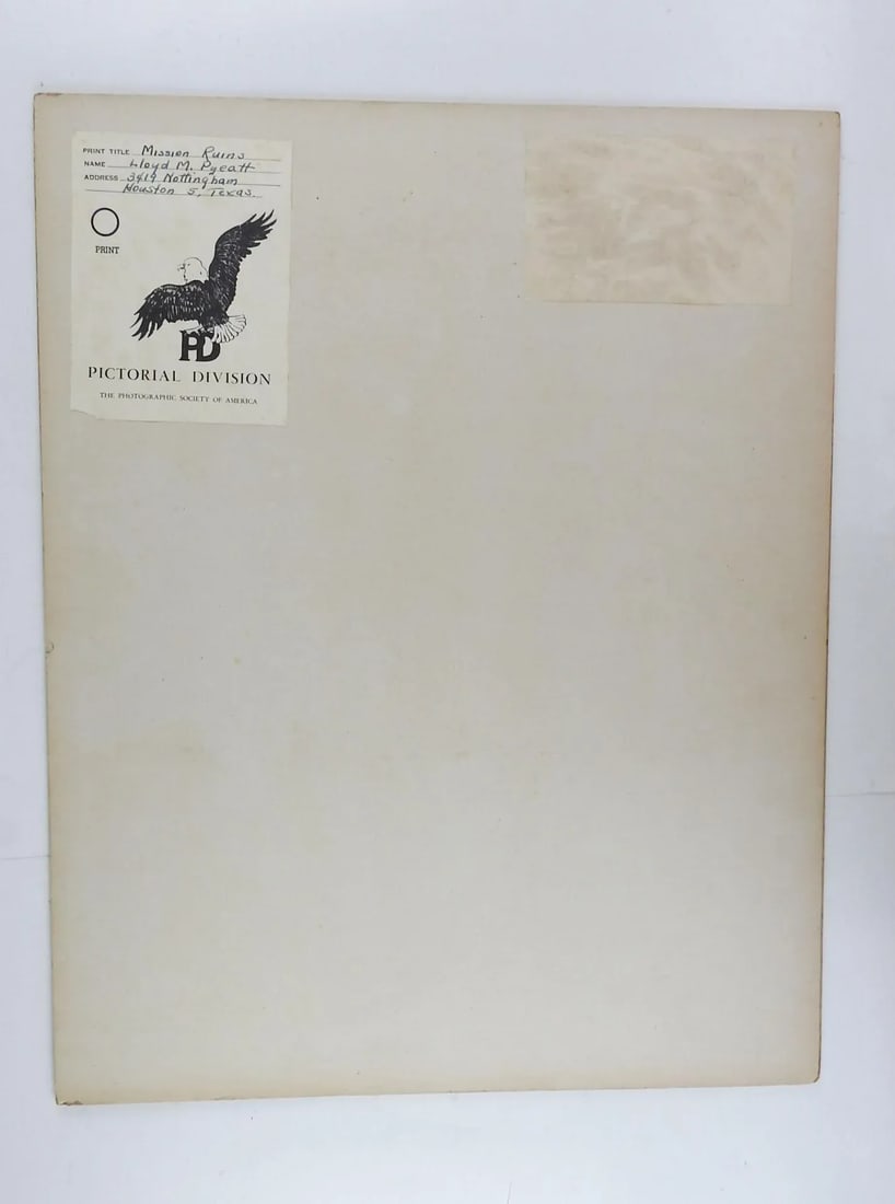 1950's Photograph of San Jose Mission San Antonio - 5