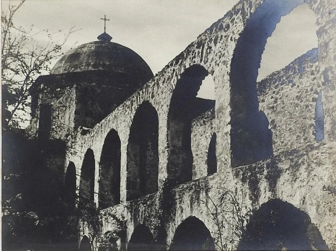 1950's Photograph of San Jose Mission San Antonio - 6