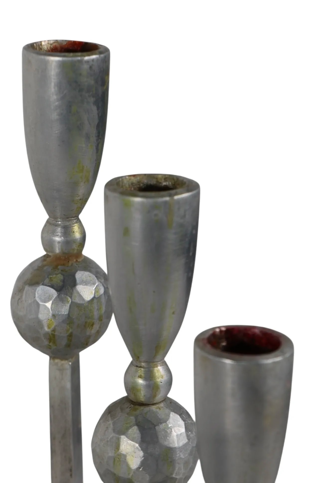 Large Pair of Palmer Smith Four Light Candlesticks - 9