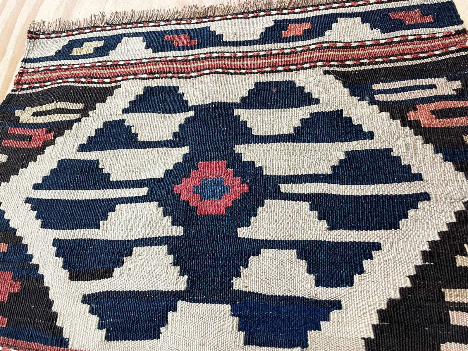 Antique Shahsavan Kilim/Rug, Mafrash C-1900's, - 2