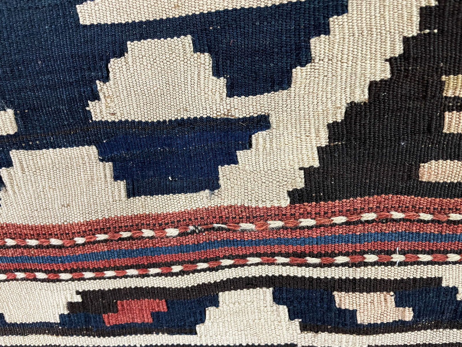 Antique Shahsavan Kilim/Rug, Mafrash C-1900's, - 6